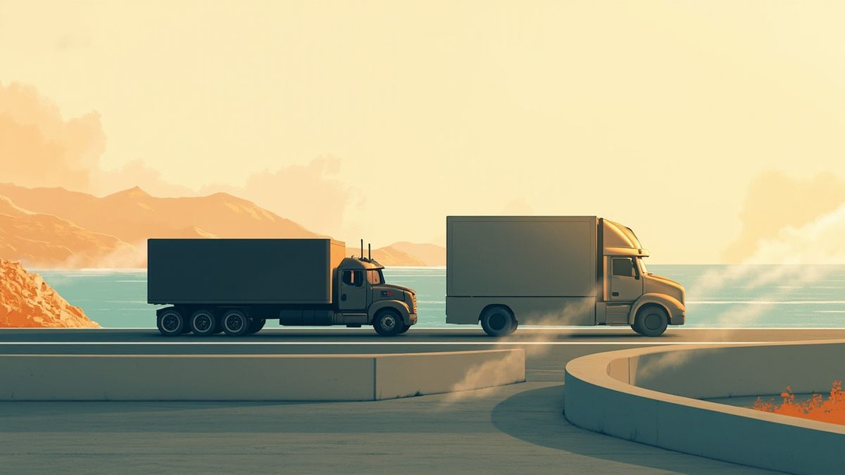Civilian EV Hauler vs. Battlefield Workhorse: Can the Tesla Semi and Oshkosh HEMTT Actually Work Together?